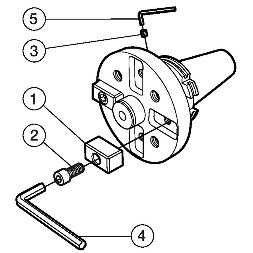 392.646XL-5040 080 Adaptor