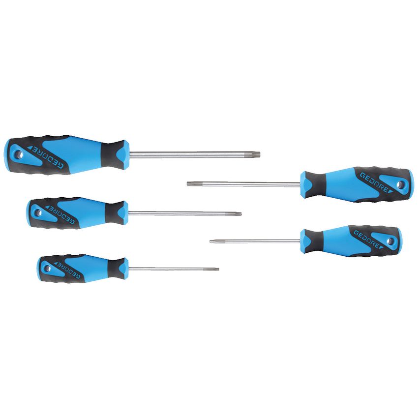 3C-Screwdriver set 5 pcs TORX T10-T30