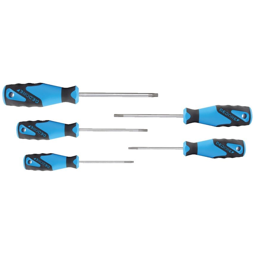 3C-Screwdriver set 5 pcs TORX T10-T30