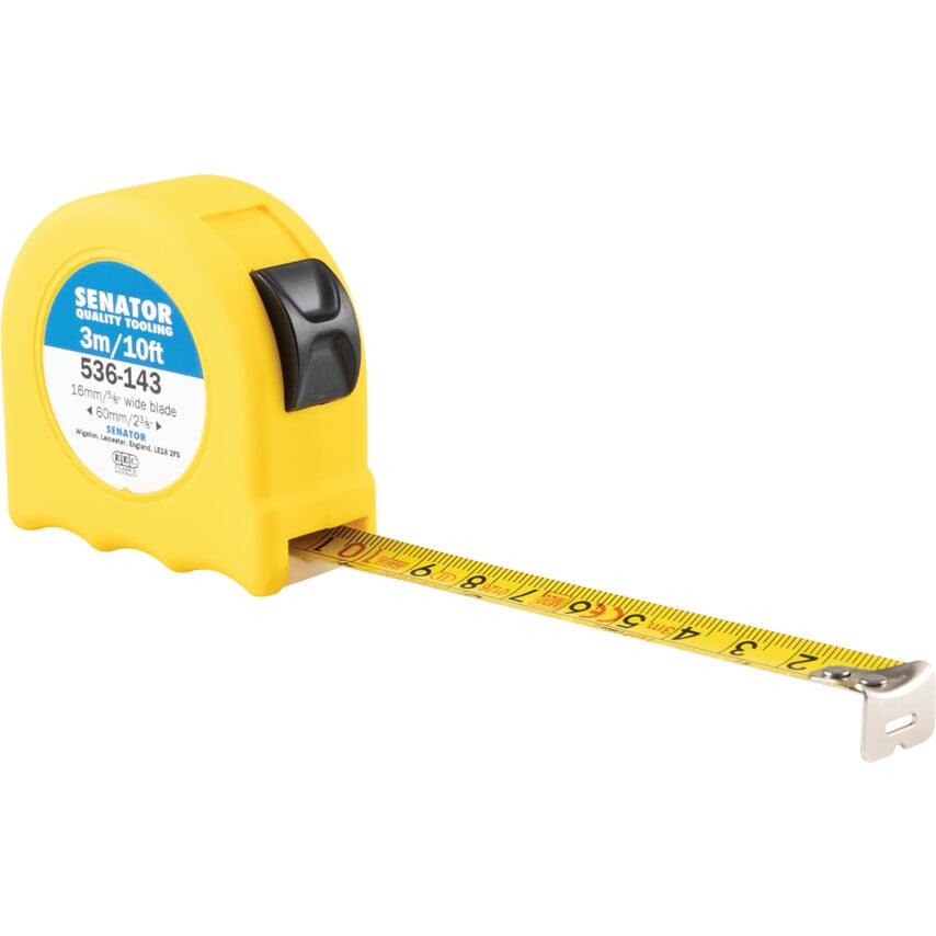 3M/10' Hi-vis Locking Tape - Yellow Case