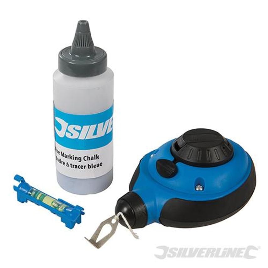 3 1 Fast Rewind Chalk Line Set 3 Piece 30m