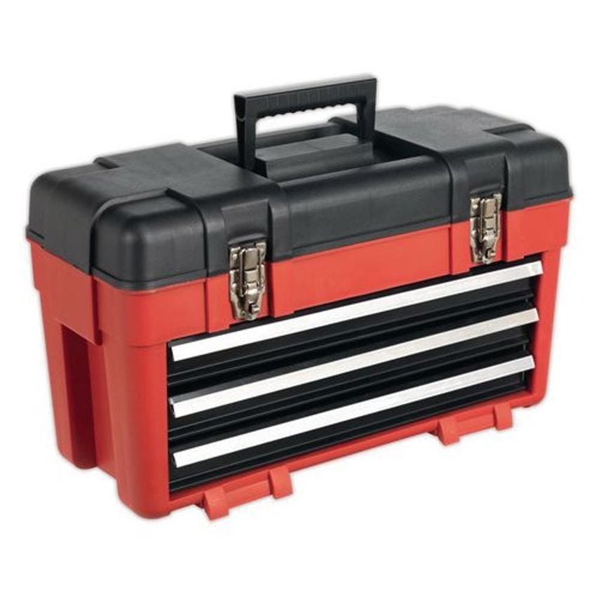 3 Drawer Portable Toolbox 585mm