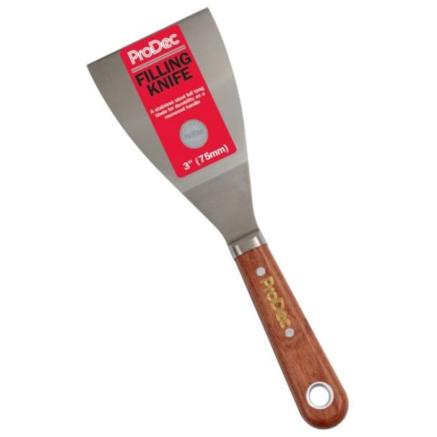 3" Flexible Filling Knife With Rosewood Handle