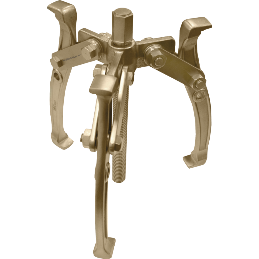 3 Jaws Reversible Gear Pulley 50-100 Non Sparking Cu-Be