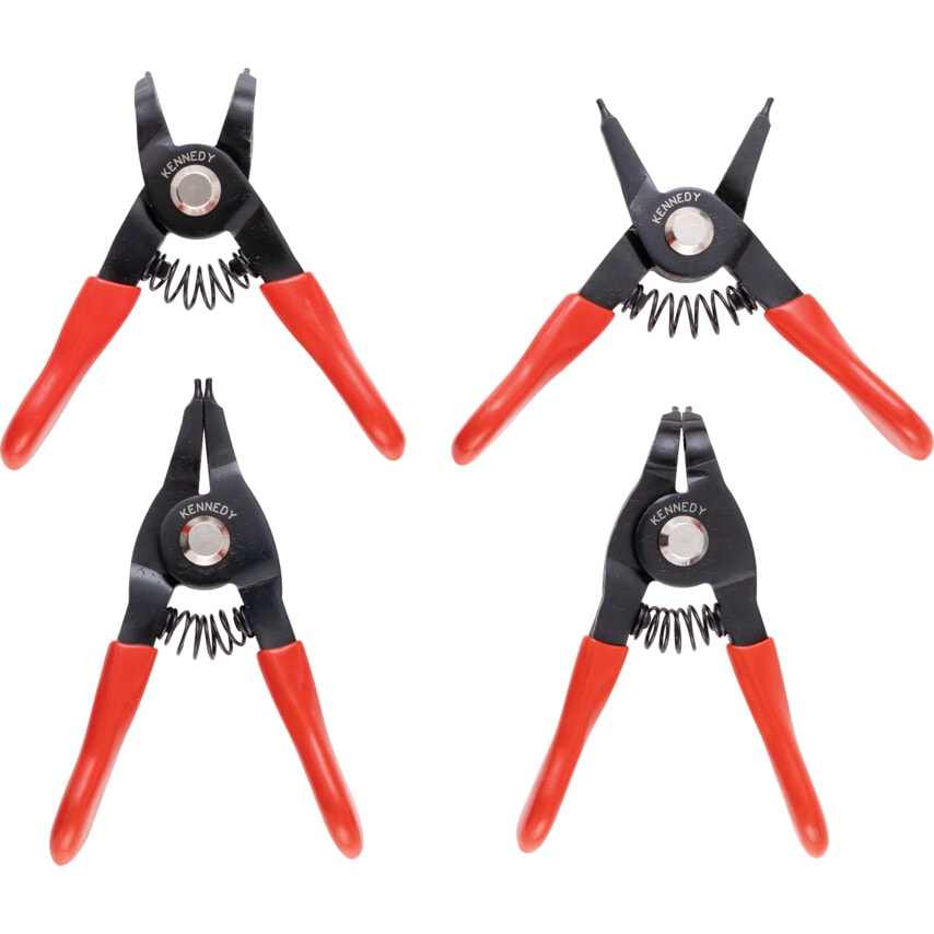 3" Mini Circlip Pliers (4-Set)