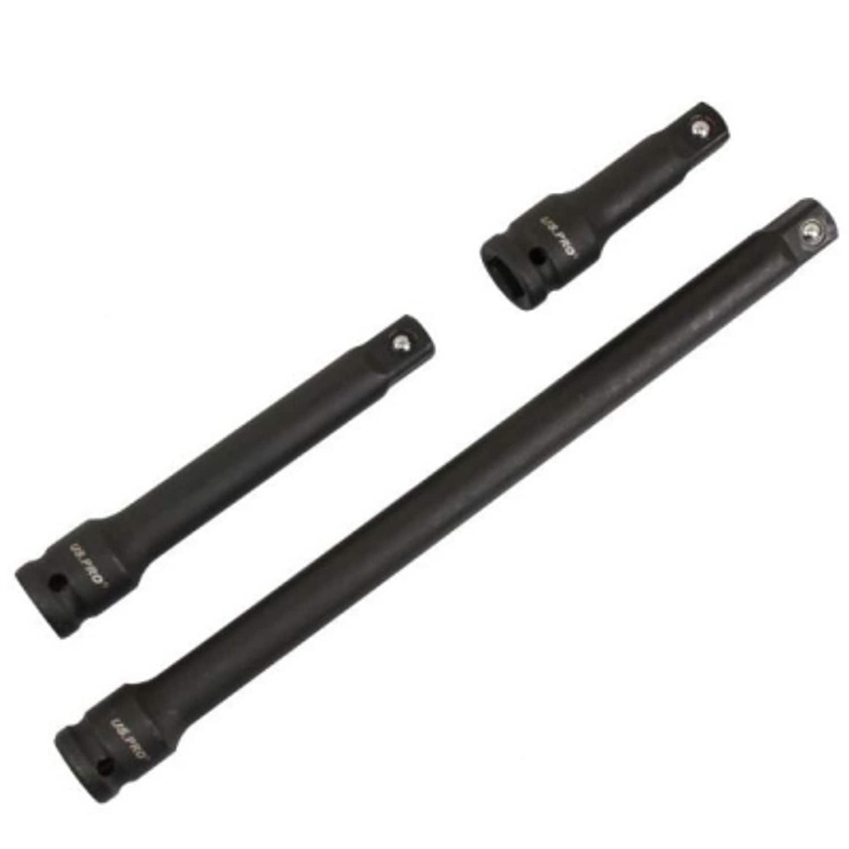 3 Piece 1/2in Dr Impact Extension Bar Set