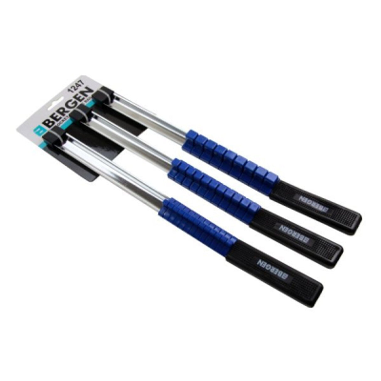 3 Piece 1/4in, 3/8in, 1/2in Drive-S Socket Storage Rails