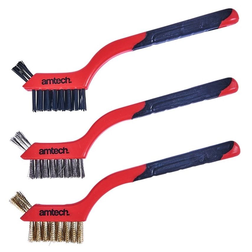 3 Piece 2-in-1 Brush Set