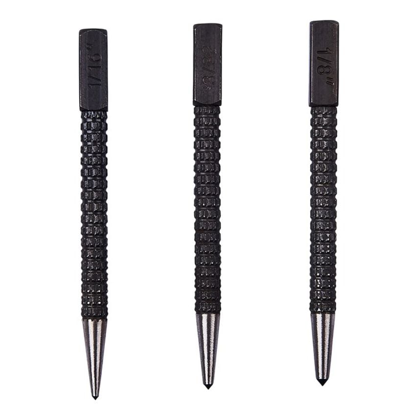 3 Piece Centre Punch Set