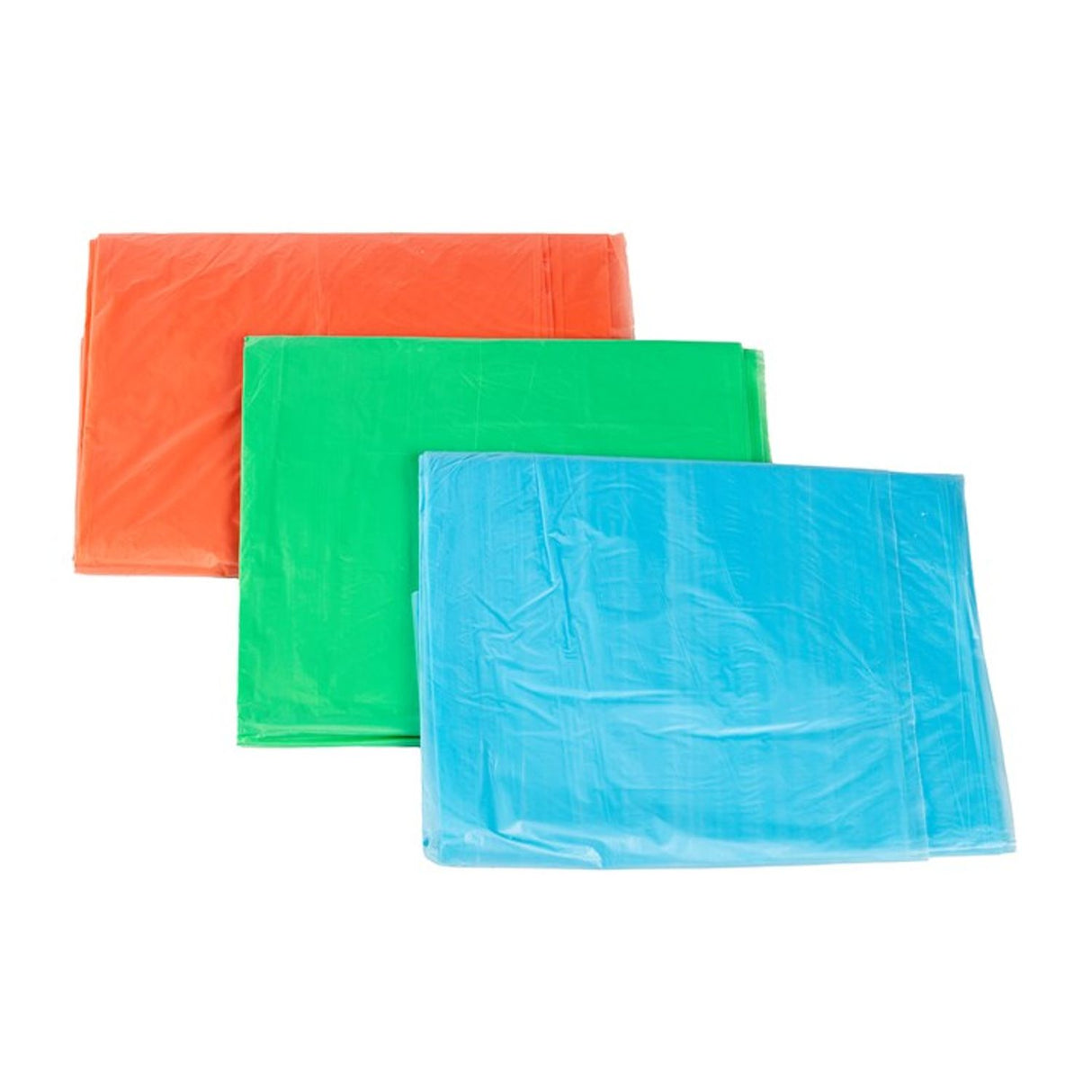 3 Piece Coloured Dust Sheet Set