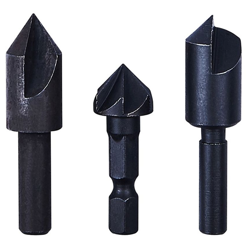3 Piece Countersink Bit Set