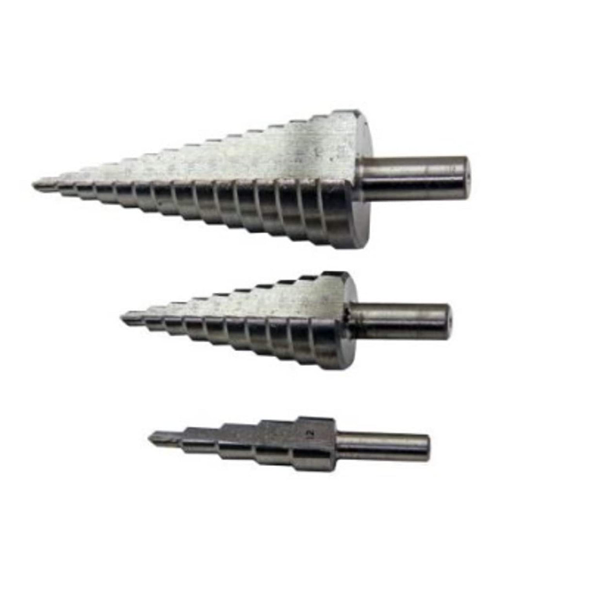 3 Piece HSS Step Drill Set