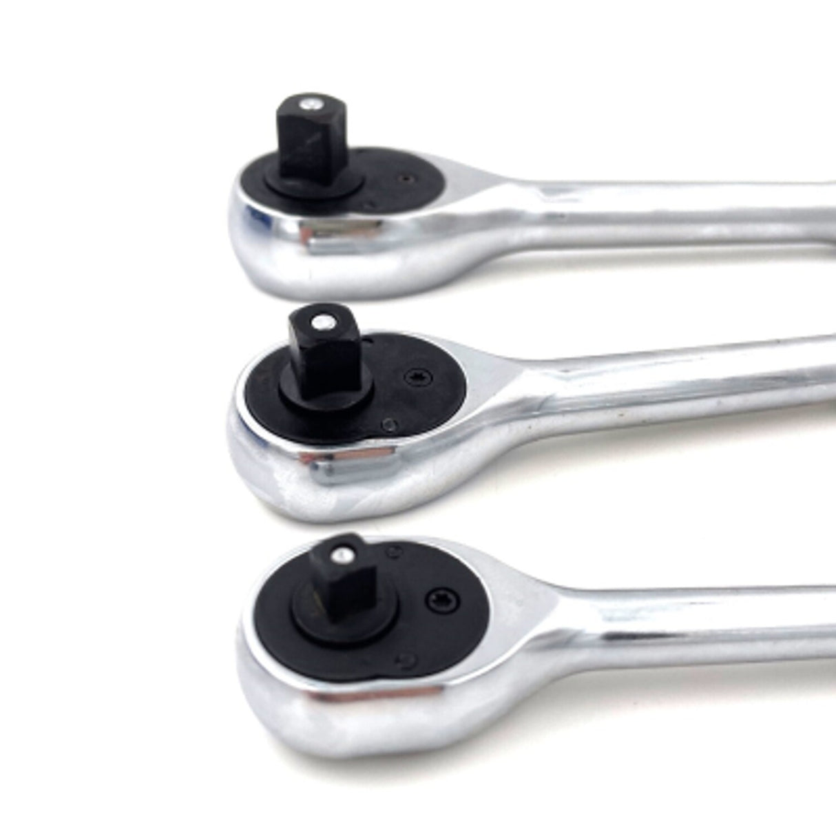 3 Piece Hand Ratchet Set 1/4in - 3/8in - 1/2in