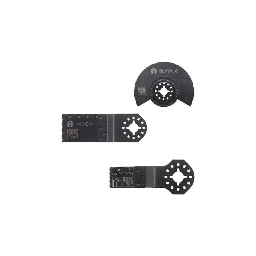 3 Piece Multi-cutter Blade Set for General Wood Applications (2 608 662 343)