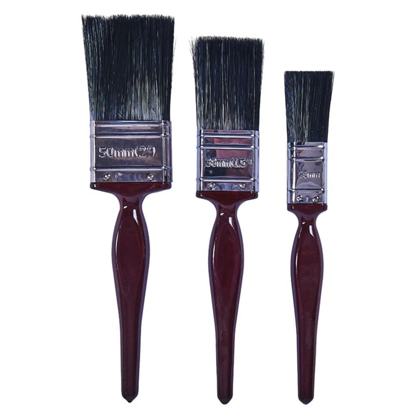 3 Piece No Bristle Loss Paint Brush Set G4335