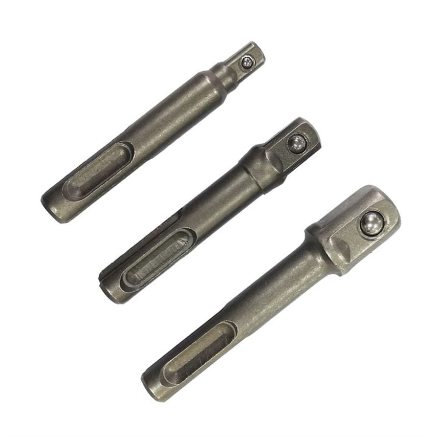 3 Piece SDS Plus Adapter Set