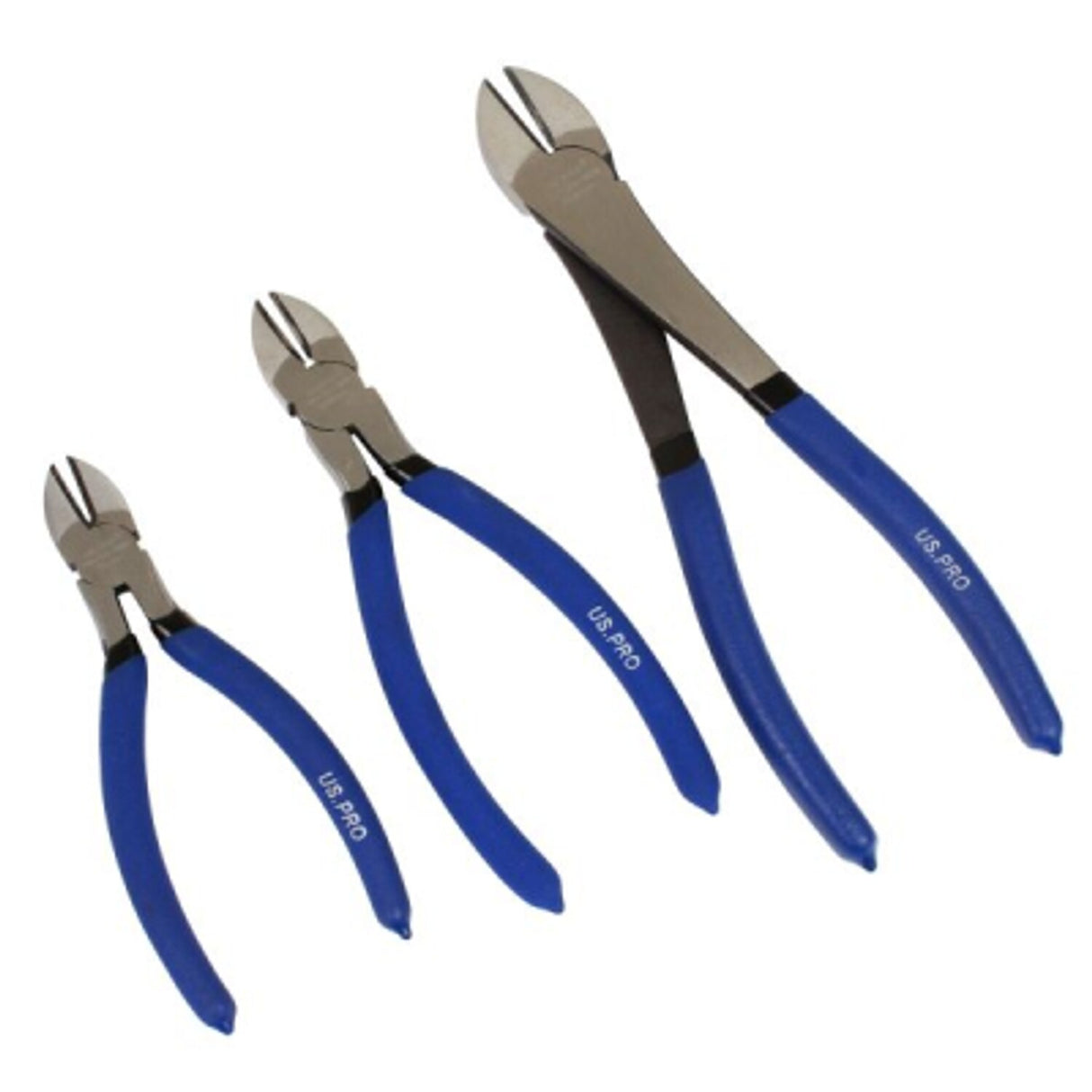 3 Piece Side Cutting Pliers 6in 8in 10in Long