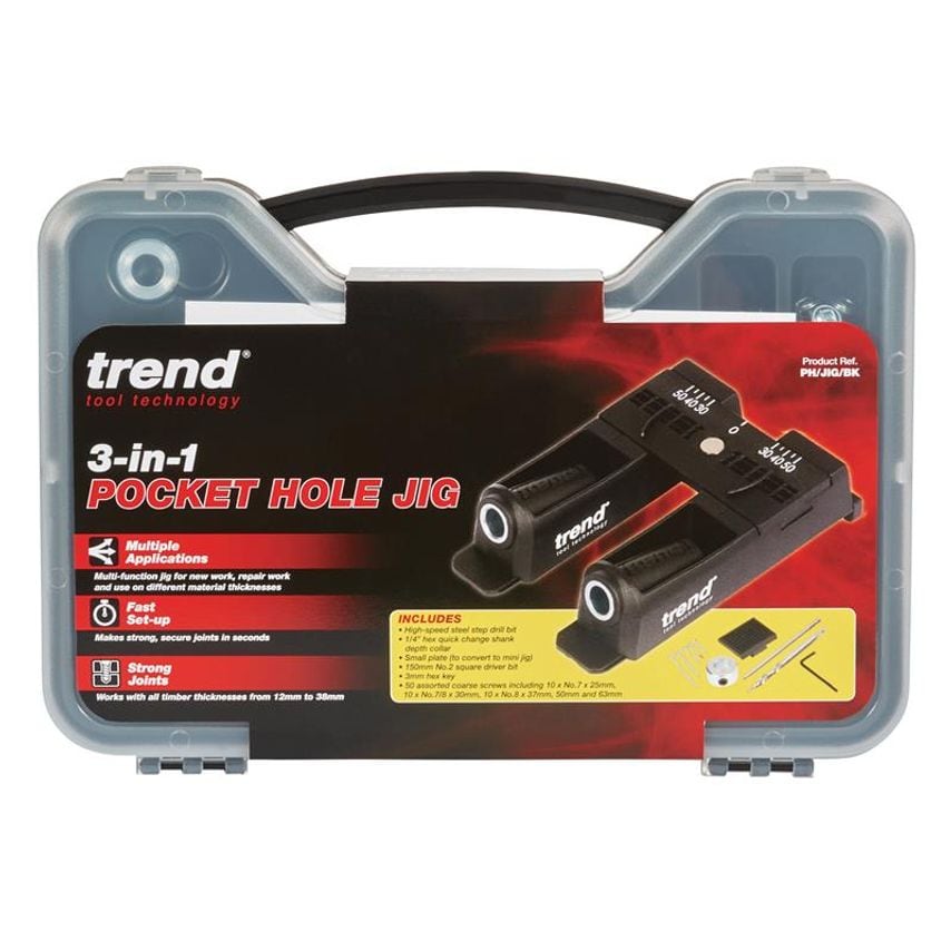 3-in-1 Pocket Hole Jig TREPHJIGBK