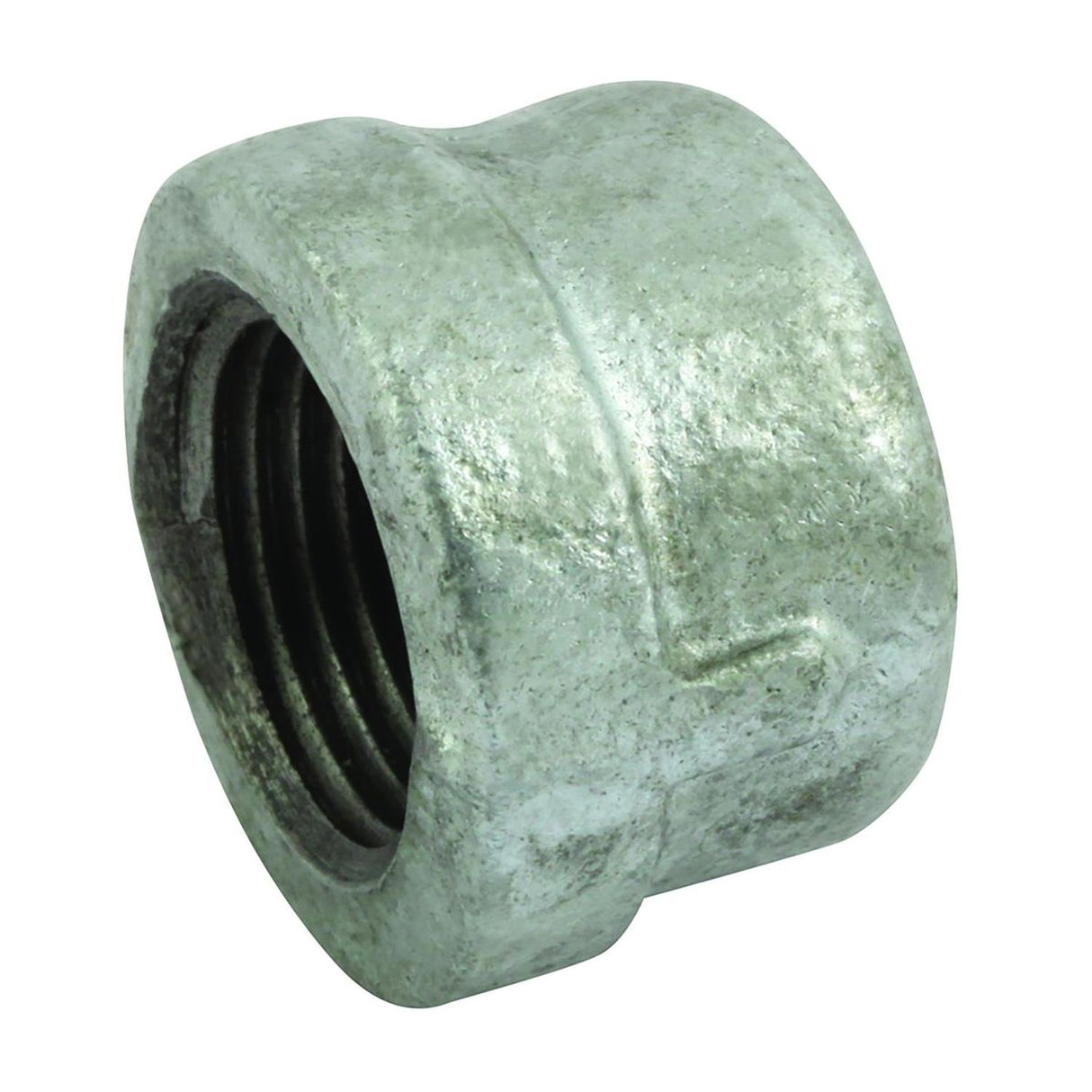 3in BSPP Round Cap Galvanised - MI301-3