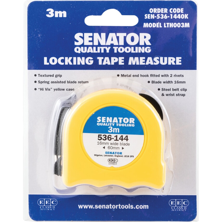 3m Hi-vis Locking Tape - Yellow Case