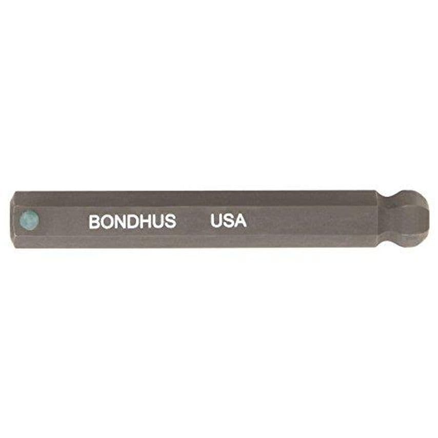 3mm Ballend Inhex Socket Bit 2", 3mm, 31456