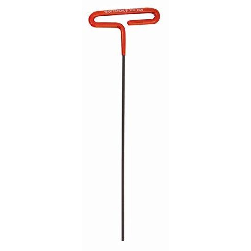 3mm Cushion Grip T-Handle 9", 3mm, 46556
