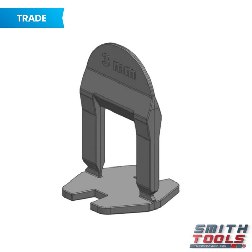 3mm Trade Tile Levelling Clips