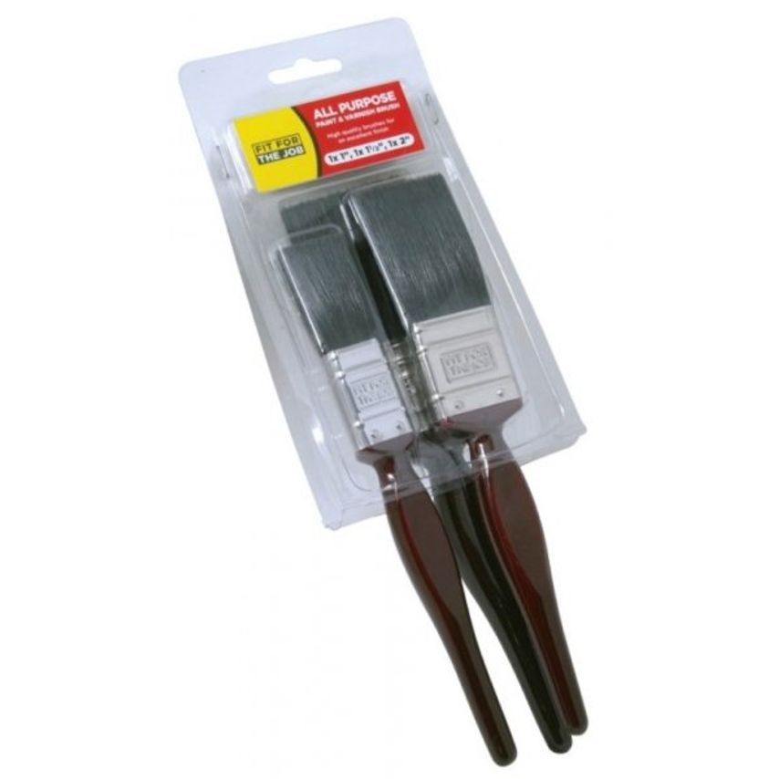 3pc FFJ ALL PURPOSE BRUSH SET