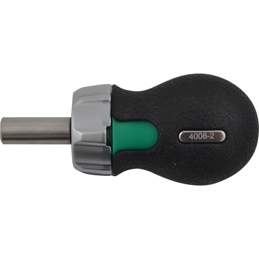 4008-2 Ratcheting Screwdriver Stubby