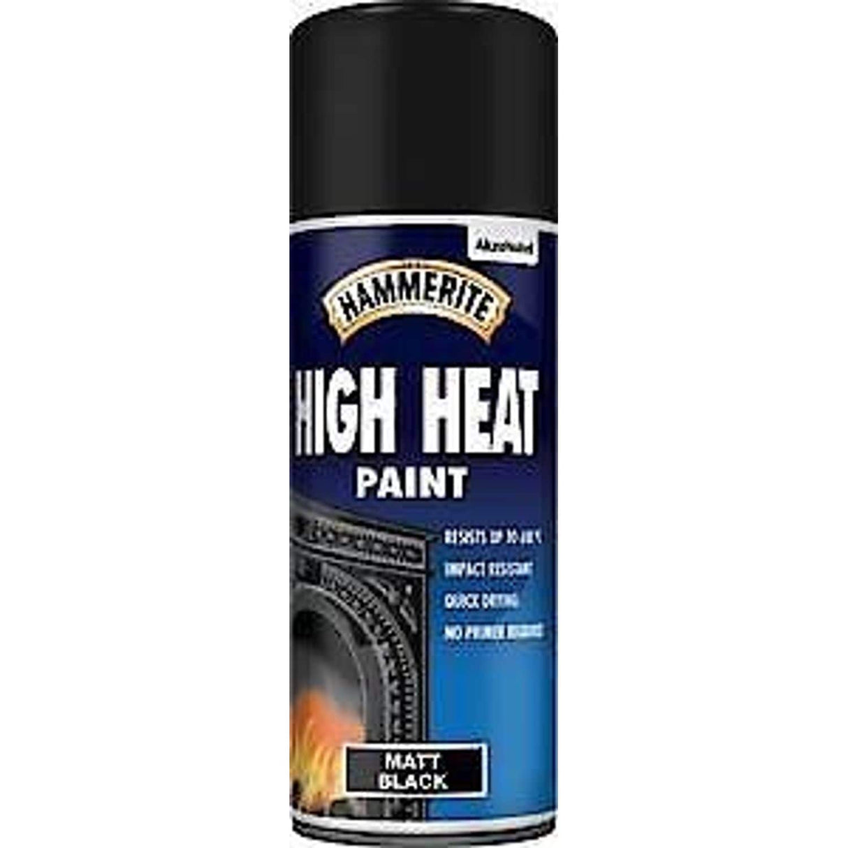 400ml High Heat Paint Aerosol - Black