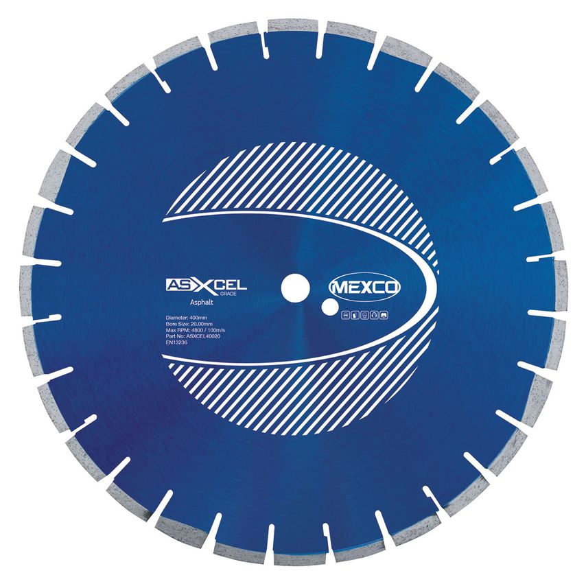 400mm ASXCEL Pro Asphalt Tarmac Diamond Blade