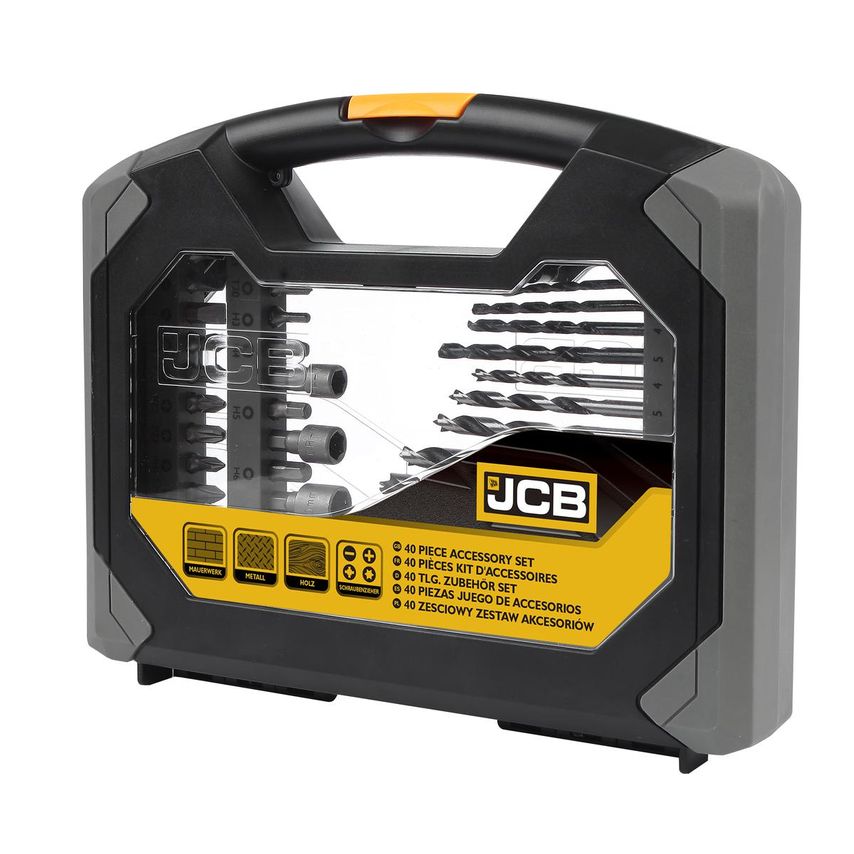 40-Piece Combination Drill and Bit Set