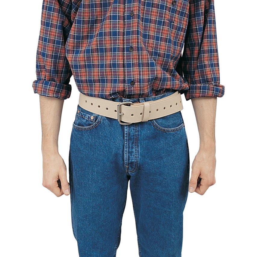 40 x 1170mm Heavy Duty Tan Leather Belt