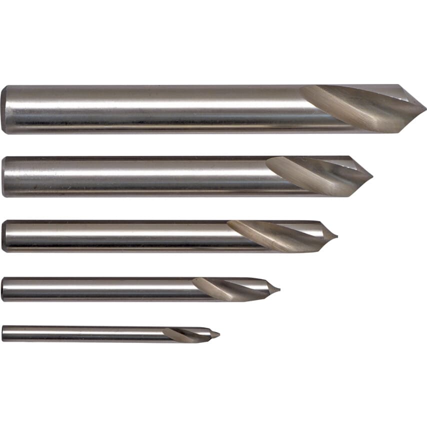 4-12.00MM 90DEG Spotting Drill Set 5-Pce