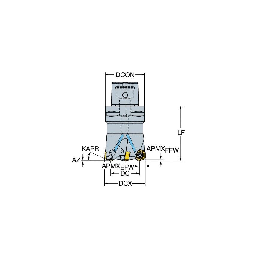419-036C3-14L Face Mill
