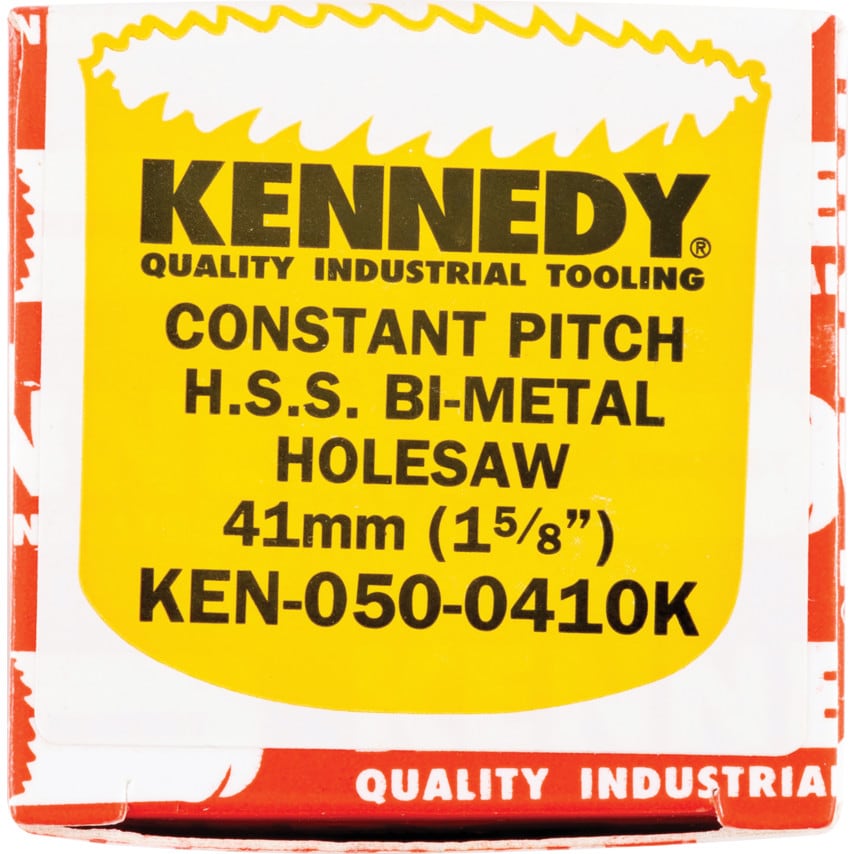 41mm Diameter (1.5/8") Bi-Metal Holesaw