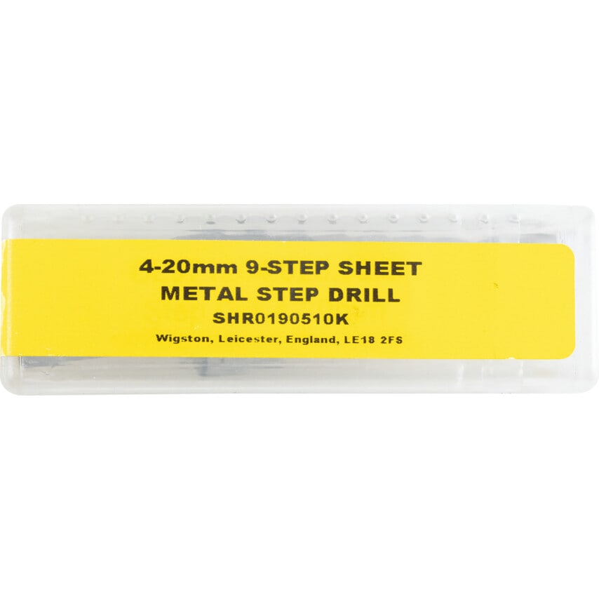 4-20MM 9-Step Sheet Metal Step Drill