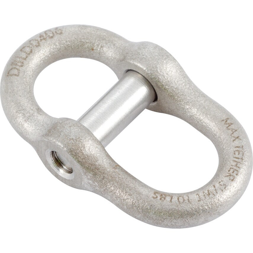 42110 Double Dee Ring, Capture Pin 0.4 X 0.6, (10/PACK)