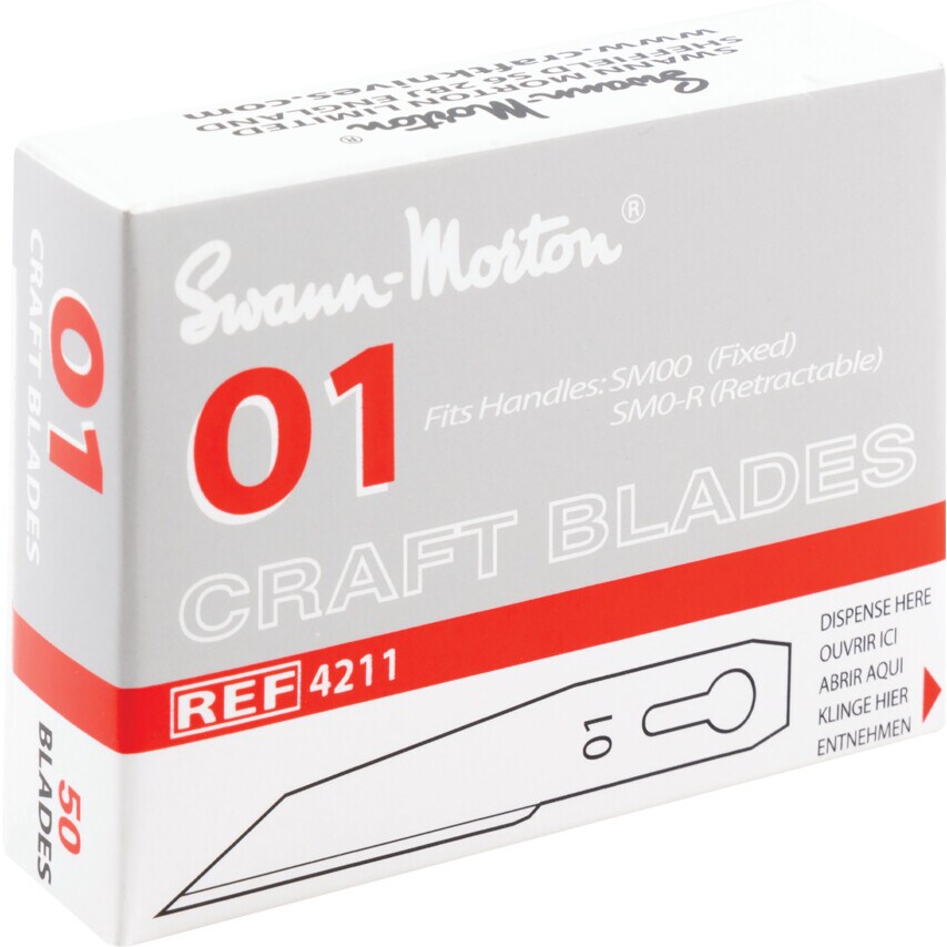 4211 SM01 Industrial Blades, Box of 50