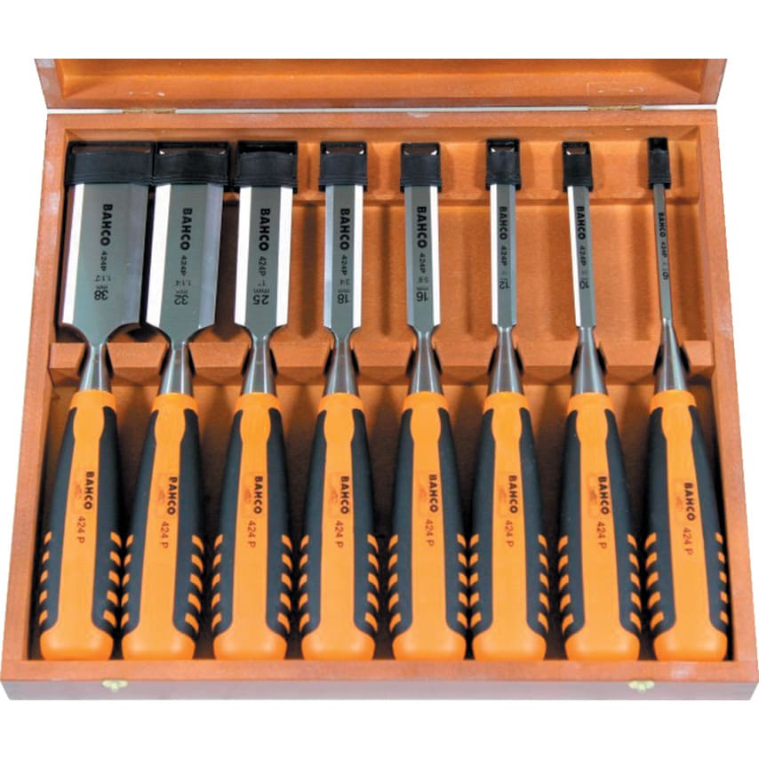424P-S8-EUR Chisel Set 8 Piece