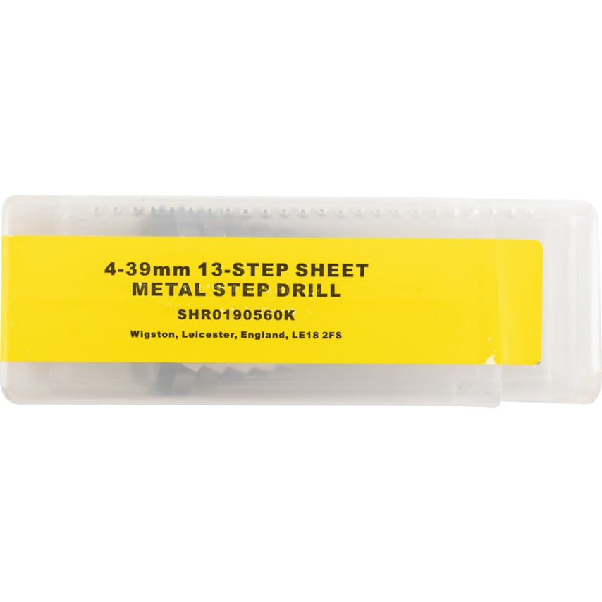 4-39MM 13-Step Sheet Metal Step Drill