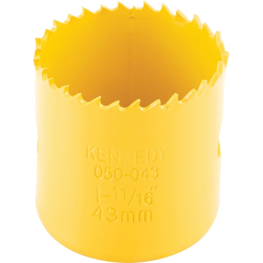 43mm Diameter (1.11/16") Bi-Metal Holesaw