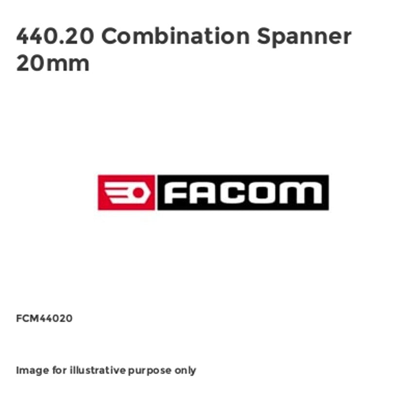 440.20 Combination Spanner 20mm FCM44020