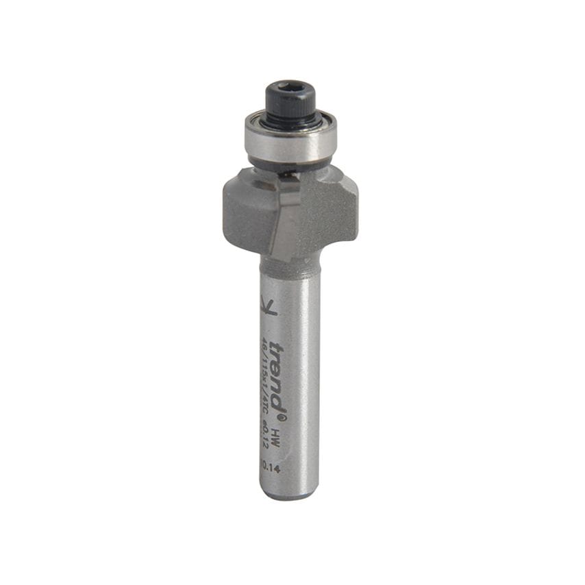 46/115 x 1/4 TCT Bearing Guided Ovolo & Round Over 1.6mm Radius TRE4611514TC