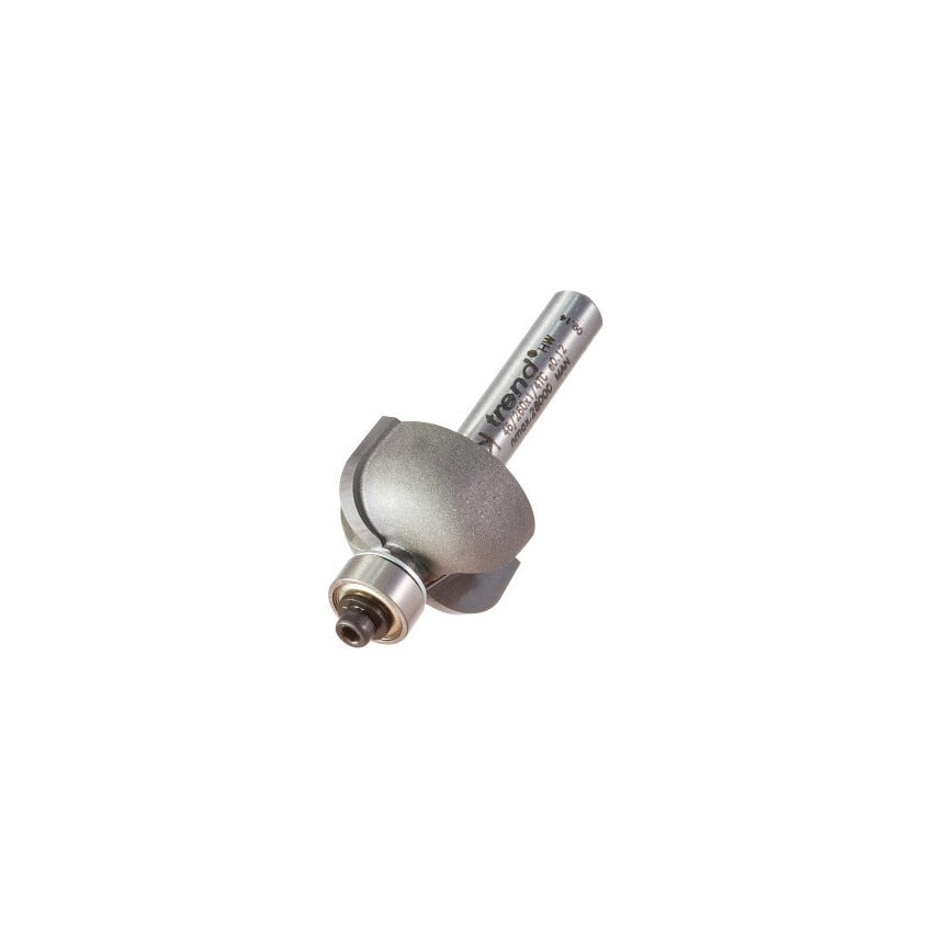 46/260X1/4TC Professional Bearing Guided Cove Cutter 6.3mm Radius with A 1/4in Shank