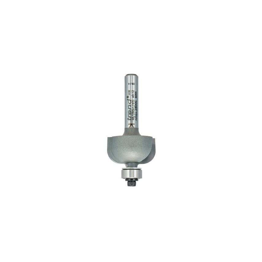 46/260X1/4TC Professional Bearing Guided Cove Cutter 6.3mm Radius with A 1/4in Shank