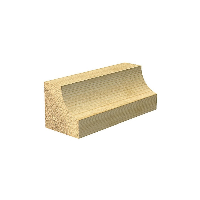 46/260X1/4TC Professional Bearing Guided Cove Cutter 6.3mm Radius with A 1/4in Shank