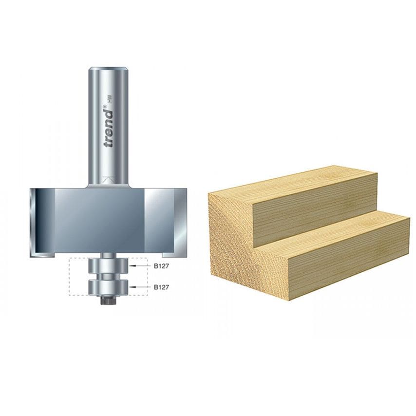 46/390 x 1/2 TCT Bearing Guided Rebater 22.5mm x 50.8mm TRE4639012TC