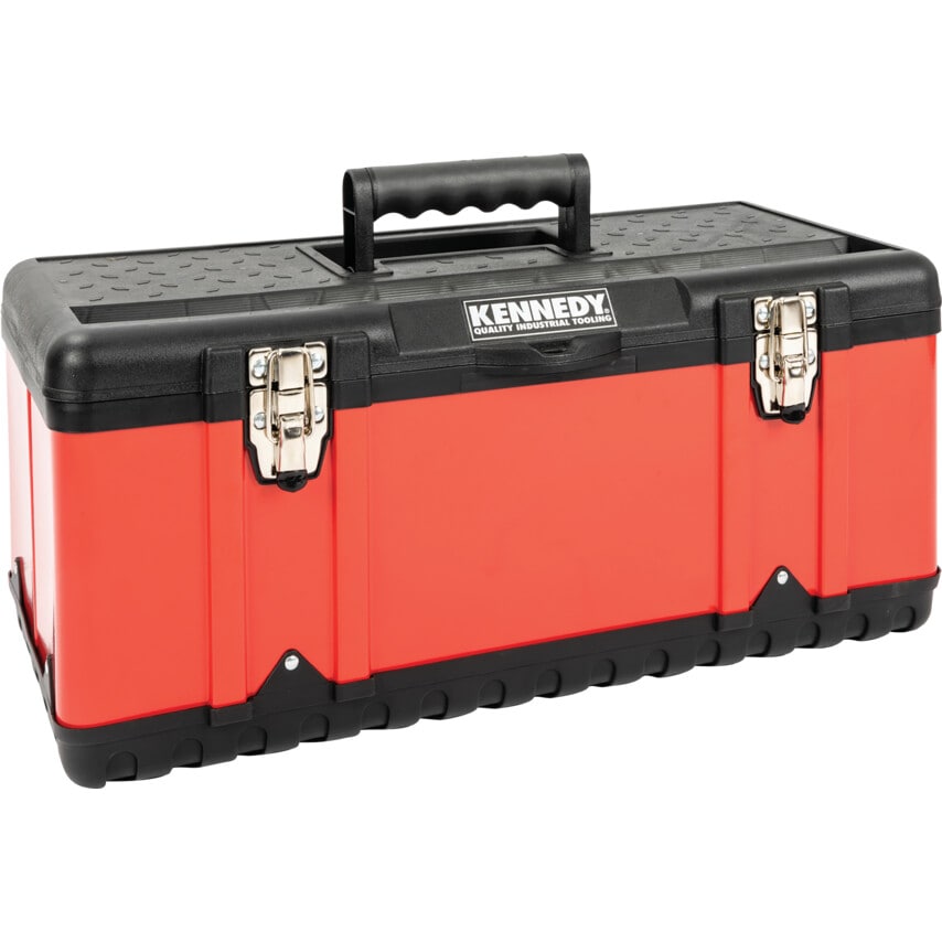 470x582mm Red Metal Toolbox Set 2-PCE