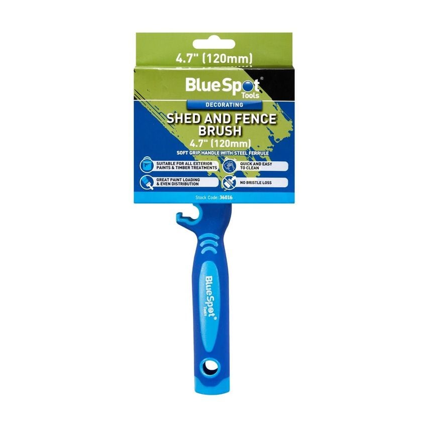 4.7" (120mm) Shed and Fence Brush